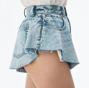 Hello Miss. Dazy Jeans Shorts - FORWARDLY AWKWARD